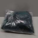 Simplee Women’s Short Sleeve Velvet Maxi Dress V Neck Formal Dress(XL Green)