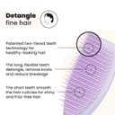 Tangle Teezer Fine Ultimate Detangler Brush, Dry & Wet Hair Brush to Detangle & Reduce Breakage for Fine Hair Types, Hypnotic Heather