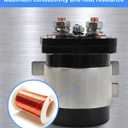 500 Amp Battery Isolator for Mobile Audio Relay Continuous Battery Isolator Relay Kit 12v 500A