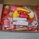 Doctor Kit for Kids, 36 Pcs Pretend Doctor Playset kit for Toddlers 3-5 with Medical Bag & Real Stethoscope ,Toddler Doctor Play Set for Boys and Girls Fun Role Playing Game Doctor Play Gift