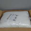 Feather Throw Pillow Inserts Set of 4, Soft Fluffy Square 20 x 20 Inches Decorative Pillow Insert, Feather and Down Euro Pillows for Bed, Couch and Cushion