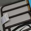 Stander EZ Adjust Bed Rail, Adjustable Senior Bedrail and Safety Assist Railing for Elderly Adults with Organizer Pouch, ASTM Safety Approved Guard-Rail, Black, 1 Count