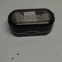 Miorcols Ultrasonic Jewelry Cleaner, 48KHz Ultrasonic Cleaner Machine for Jewelry, Glasses, Rings, Retainers, Watch Strap, Dentures, 304 Stainless Steel 12oz Cleaning Pod - Black