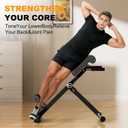 Adjustable Roman Chair with 330 lb Capacity, Foldable Incline Hyperextension Bench, Multi-Function Home Gym Back Extension Machine for Glutes, Hamstrings & Lower Back Strength Training