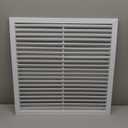 22x22 Inch (Duct Opening) Air Return Vent Cover Decorative – Premium Aluminum AC Vent Cover for Ceiling & Wall, Rustproof Grille, Ideal for Home HVAC Grille, Durable & Easy to Install by ACLAMINAIRE