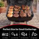 Portable Charcoal Grill, Small Foldable Outdoor Camping Tabletop BBQ Grill
