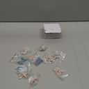 8 Pack Pink Bow Dresser Knobs, Small Decorative Cabinet Drawer Pull Handles for Girls Bedroom and Nursery Room Decor