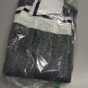 Saodimallsu Womens Fall Sweaters Tops Lapel V Neck Knit Sweater Color Block Long Sleeve Casual Soft Pullover Shirt