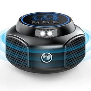 Ultrasonic Mouse Rodent Repellent Plug in Mouse Traps, Indoor Pest Rodent Control for Mouse Mice Squirrel Electronic Repelling Device with 3 Mode Switching for House Garage Kitchen 1 Pack