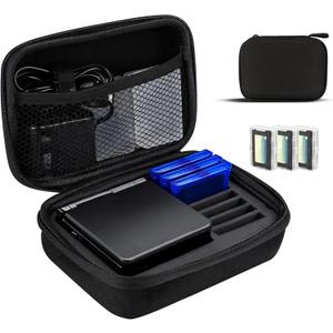 Carrying Case for Gameboy Advance SP,Game Case Holder for GBA SP Accessories,Durable Portable Storage Bag for GBA SP Accommodates 1 Charger,7 Game Cartridge Slots and 3 Cartridge Cases Simultaneously