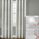 Smart Curtains Easy Hang Curtain Hidden Back Hooks Panel 40inX63in