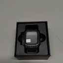 Goton 3 in 1 Waterproof Case with Band for Apple Watch with Built-in Tempered Glass Screen Protector 40mm, 360 Shockproof Bumper Face Cover with Band for Apple Watch SE 3/SE 2/SE, Series 6/5/4, 40mm (Black)