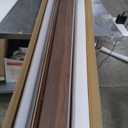 Dreamland Picture Ledge Shelf for Wall, Floating Shelves Set of 2,72 inch Long Floating Shelves with Lip for Living Room,Bedroom,Bathroom,Kitchen,Walnut