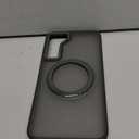 for Samsung Galaxy S23 Plus Case with 360Rotatable Magnetic Ring Stand Compatible with Mag-Safe Military Standard Protection Shockproof Matte Translucent Phone Cases for Galaxy S23 Plus,Green