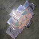 generic (60X100CM/5PCS) Framed Canvas Print Original Poster - San Francisco Stadium With 49ers Neon Sign - American football Wall Art for Home and Office Decor, 40x24