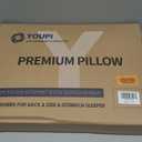 Cervical Neck Pillow for sleeping, Ergonomic Design Bed Pillow for Side/Back/Stomach Sleeper, Dual-Height Support Pillow for Neck Pain Relief, Hypoallergenic & Odor-Free with Baby Safe Materials