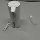 Automatic Liquid Soap Dispenser,4-Level Adjustable, Wall Mount,USB Rechargeable,12.8oz/ 380ml,Touchless Hand & Dish Soap Dispenser for Bathroom, Kitchen,Hotel, Restaurant (White)