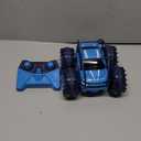 MaxTronic Amphibious Remote Control Car,Rechargeable RC Cars Toy 360 Flips Rotation Stunt Crawler 15KM/H 4WD All Terrain Outdoor Indoor Toy for Kids Boys Girls 3-12 (Blue)