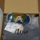 Men's 80s Mullet Wig Set, Retro Rocker Costume for Halloween, 80s Themed Party Cosplay (Black)