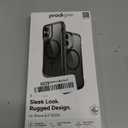 Vooii Magnetic for iPhone 17 Case, Compatible with Magsafe (Premium Liquid Silicone) (Integrated Camera Control Button) Full Body Protective Anti-Scratch Microfiber Lining 6.3", Black