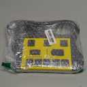 DEWENWILS 8-Outlet Metal Power Strip Surge Protector with 2 USB Ports, UL Listed, 15 Ft Flat Plug Extension Cord, Heavy Duty Industrial Power Strip,15A Circuit Breaker, 1440Joules, Wall Mount