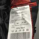 Men's Slim Fit 2 Piece Suit Double Breasted Business Wedding Prom Tuxedo Suits Blazer & Pants Set (Black, EU 58 UK 48, Pants - 42)