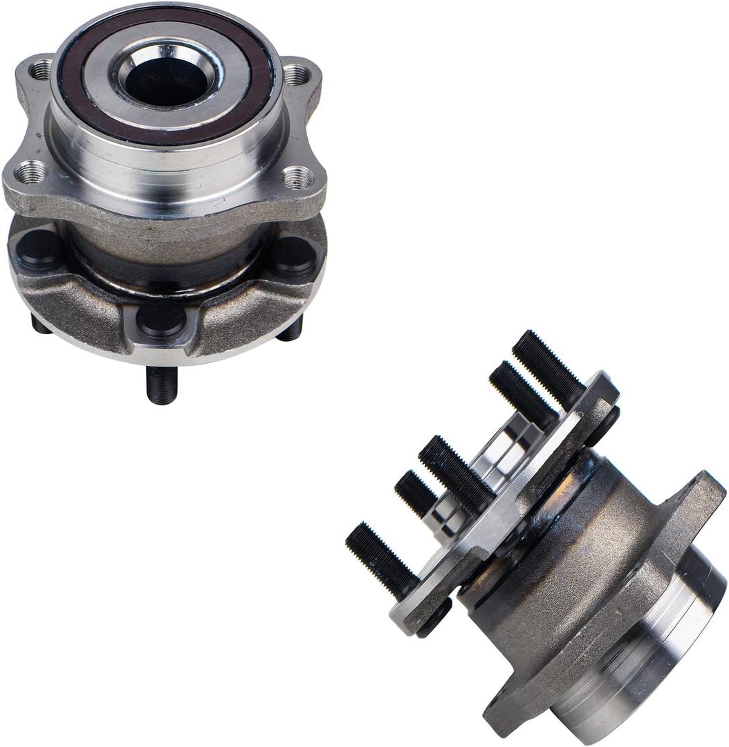 KUSATEC 512401 2pcs Rear Wheel Bearing and Hub Assembly Compatible with Scion FRS, Subaru BRZ, Subaru Forester Legacy Outback WRX, 5 Lug