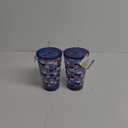 LUUM Glo&Go Led 18 Oz Tumbler Blu Windmill 2 pc