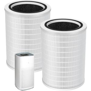 12010 Replacement Filter Compatible with Clorox 11010 & 11011 HEPA Air Purifier, Large Rooms up to 1,500 Sq Ft, 3-in-1 HEPA Filter, 2 PACK (Not for Clorox 11030&11031 Air Purifier)