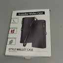 XcaseBar for Samsung Galaxy S24 Plus/S24+ Wallet case with Zipper Credit Card Holder RFID Blocking,Flip Folio Book PU Leather Shockproof Protective Cover Women Men for Samsung S24Plus Phone case White