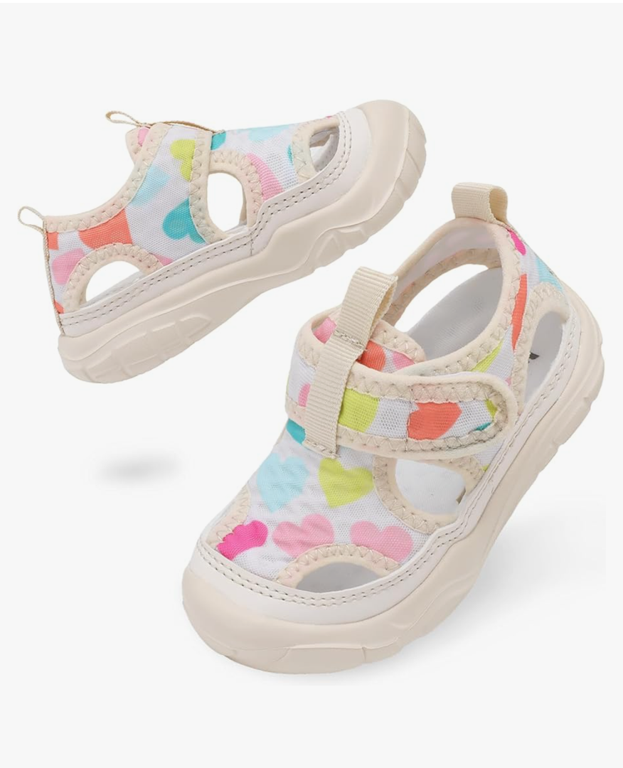 BARERUN Kids Water Shoes Boys Girls Barefoot Aqua Socks for Swim Surf Pool Beach Sport Lightweight Breathable Sandal Athletic Slip-On Sneaker for Toddler Outdoor Indoor 23