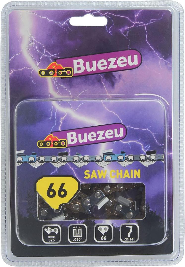 saw chain of Chainsaws 325.050"Gauge, 66 Drive LInks for 16" Bar. fits Greenworks, Makita, EGO, DeWalt and more