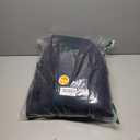 Amazon Essentials Mens Mid-Length Hooded Puffer Coat Dark Blue, XS