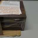 BAYKA Floating Shelves for Wall, Wall Mounted Rustic Wood Shelves for Bathroom, Bedroom, Living Room, Kitchen,Small Hanging Shelf for Books/Storage/Room Decor (Walnut-Like, Set of 3, 15.7in)