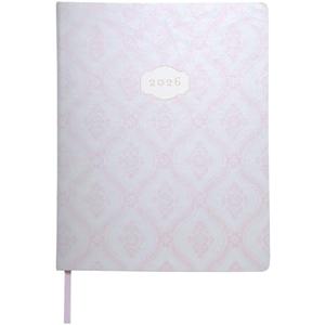 Laura Ashley 2026 Planner - Weekly and Monthly Planner - 8x10 and 6x8 Planning Notebook and Calendar Agenda, Size 8X10, Pink Damask