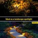 T-SUN LED Pond Lights Underwater, Color Changing Submersible Fountain Lights with APP Control, Waterproof Spotlight with 16 Million Colors, Timing, Music Sync (RGB, 6-Head)