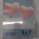 Snap 5x7 Front Loading Narrow Photo Frame, for Wall or Tabletop Display