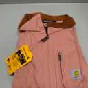 Carhartt Women's Iconic Crawford Detroit Jacket (Pink, M)