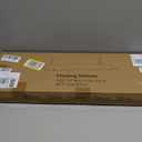 Fun Memories Floating Shelves for Wall, 32"W x 8"D Wall Mounted Shelves, 8 Inch Deep Floating Shelf with Sturdy Metal Bracket, Rustic Wood Shelves for Living Room, Bathroom and Kitchen, Black, 2 Pack