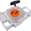 SaferCCTV Rewind Recoil Pull Starter Assembly with Start Handle Compatible with Stihl 017 018 Ms170 Ms180 Chainsaw Replacement Part# 1130 080 2100