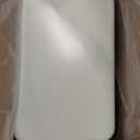 Mbillion Bathroom Trash Can with Lid-Stainless Steel Step Slim Garbage Can-Metal Wastebasket-10L/2.6 Gallon Rectangle Pedal Trash Bin for Narrow Office, Kitchen, Bedroom, Toilet-Soft Close, White