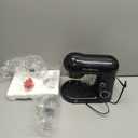 Stand Mixer, Compact & Space-Saving, Stainless Steel Bowl, Unique & Playful Design, Effcient 300W Motor, Dishwasher-Safe Attachments, SM-2549A (Black)