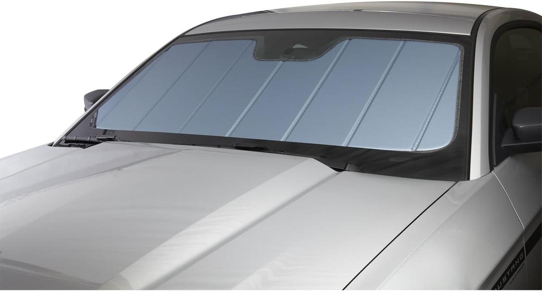 Covercraft UVS100 Custom Sunscreen | UV11324BL | Compatible with Select Scion iM/Toyota Corolla Models, Blue Metallic