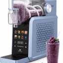 Slushie Machine, 88oz Slushie Maker with Adjustable Temperature, LED Display, Auto-Clean, 7-in-1 Frozen Drink Maker for Ice Cream, Frappés, Milkshakes, and Frozen Margaritas-blue