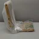 FUKUMARU Cat Scratcher, 18.7 Inch L Shape Cat Scratch Pad Wall Mounted, Cat Scratching Cardboard with Ball Toy for Indoor Cats