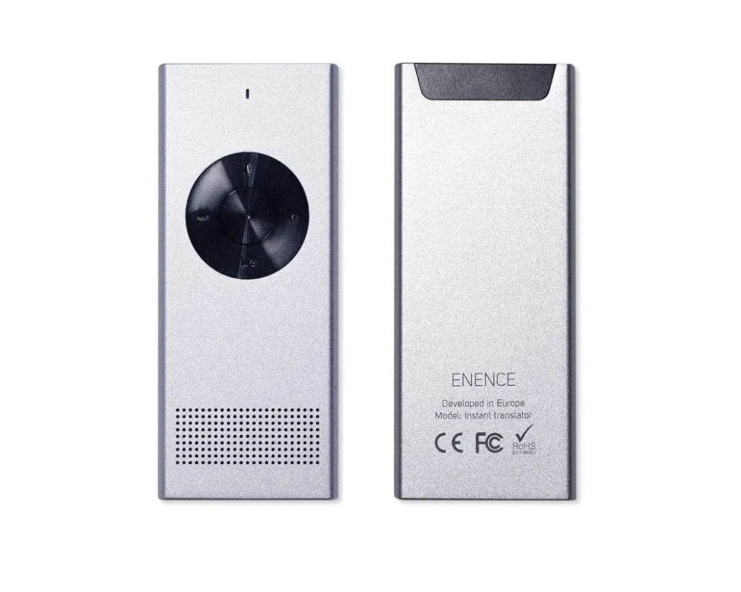 Muama Enence Instant Two-Way Translator. Portable Real-time Translation in 36 Different Languages. Perfect as a Pocket Dictionary and for Learning, Travel and Business Communications