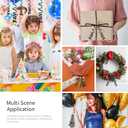 2 x 500 Yard Black Curling Ribbon, 1/5 Inch Shiny Christmas Curly Ribbon for Gift Wrapping, Balloon String, Wedding Birthday Party Decor, Florist Flower Crafting (1 Roll)