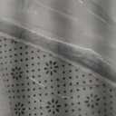 FJZFING White Round Rug Ultra-Soft Plush Modern 4x4 Circle Area Rug for Kid's Bedroom, Fluffy Shag Circular Rug for Nursery Room, Non-Slip Home Decor Cute White Carpet for Teen's Room