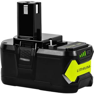 Upgrade 18V 6.0Ah Replacement Battery for Ryobi ONE+ Plus 18V Battery High Capacity 18V Lithium-Ion Battery P102 P104 P105 P106 P108 P107 P109 for Cordless Power Tools