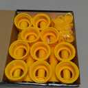 Gas Can Spout Replacement Kit, Gas Can Nozzle Replacement (5 Kit-Yellow) All gaskets are installed and ready to use upon receipt. For 1/2/5/10 gallon gas can. Easy and convenient to use